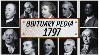 Famous People We've Lost in 1797 - Obituary in 1797