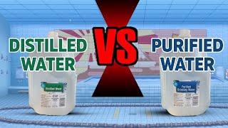 Distilled vs Purified Water... Which one is the best for our health?