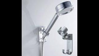 UNBOXING : Bathroom Wall Mount 180°Rotating Adjustable Shower Head Holder Chrome Bracket