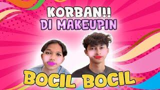 NIZAR DAN FAHRY DI MAKEUPIN BOCIL!!! MAS NIZAR CANTIK BANGET!