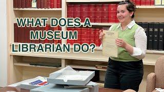 What Does A Museum Librarian Do?