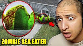 Drone Catches SEA EATER ZOMBIE Outside My House...