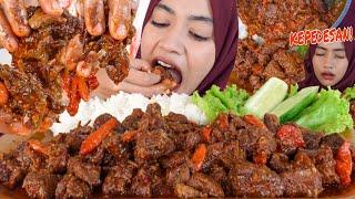 LEVEL REAPER! MUKBANG ASMR OSENG DAGING MERCONNYA MERAHPUTIH | SEPEDES ITU ️‍