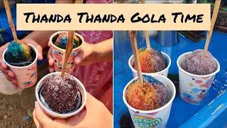 Thanda Thanda Gola Time | Kala Khatta Gola | Mix Gola #shorts #gola #summertime #foodiepediamumbai