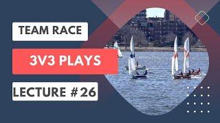 Sailing Team Race Lecture #26: FINALLY– 3v3 PLAYS!!