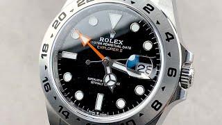 2021 Rolex Explorer II Black Dial 226570 2021 Rolex Watch Review