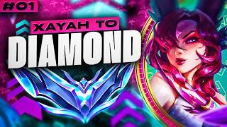 How to play Xayah in low Elo - Xayah Unranked to Diamond #1 | Xayah ADC Gameplay Guide