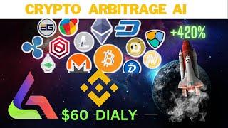 Crypto Arbitrage Trading Ai on Apexone.ai $60 DAILY