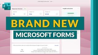 How to use the ALL NEW Microsoft Forms | Tips and tricks