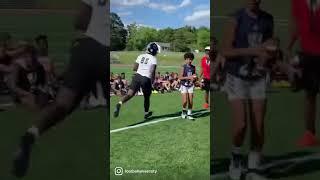 Top 8th grade Defensive Lineman (the QB was shook!)