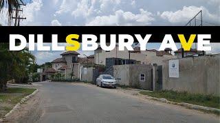 COMMUNITY DRIVE | DRIVING THROUGH DILLSBURY AVENUE off MILLSBOROUGH AVENUE | KINGSTON | JAMAICA