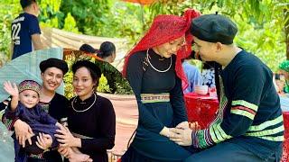 The wedding finally happened: The happiest day of Pao and Huong's life with baby Bon