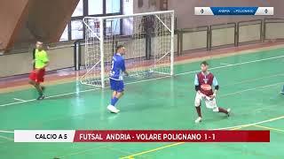 19 OTTOBRE 2024 - CALCIO A 5 FUTSAL ANDRIA -  VOLARE POLIGNANO 1- 1