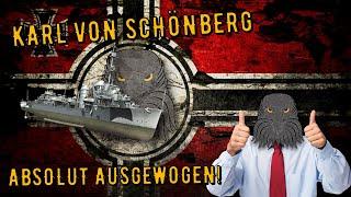 World of Warships Legends - KARL VON SCHÖNBERG - Tier 7 - Absolut ausgewogen! [deutsch/ gameplay]