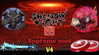 Shadow fight 2 - mod supreme v4 - New Boss, New stages, New weapons e ulimited money