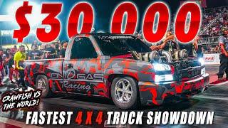 ONDGAS $30,000 4X4 TRUCK SHOWDOWN! October Truck Madness  - CRAWFISH VS THE WORLD 2022