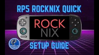 Retroid Pocket 5 ROCKNIX (Linux CFW) Quick Setup Guide