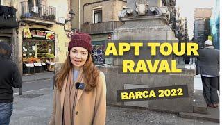 BARCELONA APARTMENT tour   Is rent in RAVAL cheap?