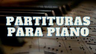 Partituras para piano en PDF | Descarga gratis