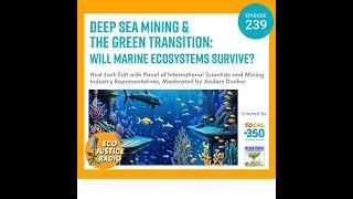 Deep Sea Mining and the Green Transition: Will Marine Ecosystems Survive?