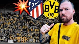 Großkreutz im Mob! Hools im Block? (Atletico vs. Dortmund 2:1)