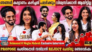 Salmanul & Megha Exclusive interview | Honeymoon Planned? | Mizhirandilum Serial | Milestone Makers