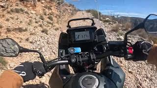 Honda NX500 off-road test