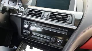 How to Remove Radio / Navigation / CIC unit from BMW 650 2012 for Repair.