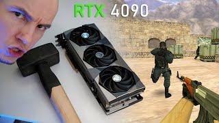 Читерский тест RTX 4090 в CS 1.6