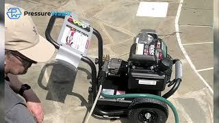 SIMPSON Cleaning MSH3125 MegaShot  3200 PSI Gas Pressure Washer Review | Pressurewashr.com