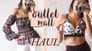 OUTLET & DISCOUNT STORE HAUL & TRY ON: What I Got For $220 (18 Items)