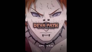 Kakashi (War Arc) vs Pain (Deva Path) | #anime #naruto #edit