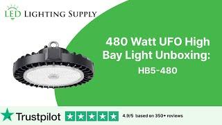 Unboxing the Powerful 480W UFO High Bay Light Fixture
