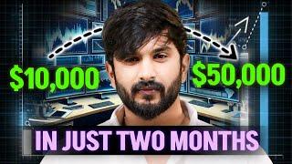 $10,000 to $50,000 IN JUST TWO MONTHS | Yash Gupta Crypto Trader