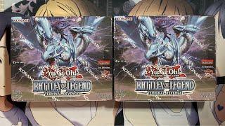 Opening Two Battles of Legend Terminal Revenge Yugioh Booster Boxes