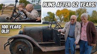 100 Year Old Car Finally Runs Again (His first car when he was 16)