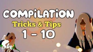 Tricks and Tips Compilation 1-10 | Sky CotL Sandwichies Ch