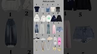 Pick an outfit #fashion #preppy #cute #outfit #aesthetic #restock #preppyproducts #skincare #random