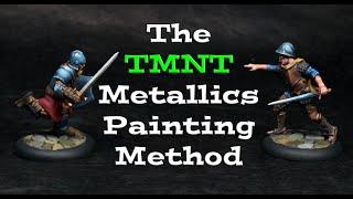 Painting Weapons & Armor with the TMNT Metallic Technique