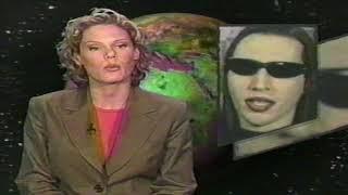 Marilyn Manson on MTV News - June 15, 1997 - Ozzfest - East Rutherford, NJ