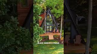 This aframe cabin is a DREAM #shorts #airbnb