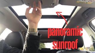 How it works....Panoramic Sunroof