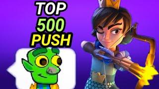 Top 500 Push With My Main Deck! Clash Royale