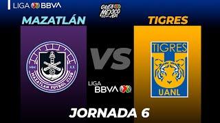 Resumen y Goles | Mazatlán vs Tigres | Liga BBVA MX  | Grita México A21 - Jornada 6