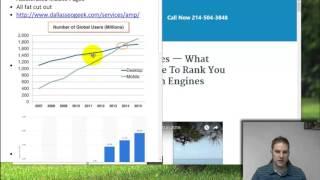 AMP SEO -- Accelerated Mobile Pages in Google