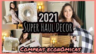 HOME DECOR HAUL 2021/ COMPRAS DE DECORACIÓN PARA LA CASA/ DECORACIONES económicas para la casa