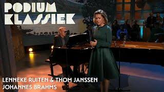 Lenneke Ruiten & Thom Janssen - Johannes Brahms - Die Mainacht | Podium Klassiek