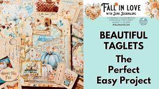 #FallInLoveJJ24 Beautiful Taglets   Perfect Easy Project Collab with My Porch Prints