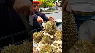 Durian The World's Smelliest Fruit? But Very Delicious Fruit Cutting