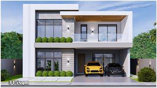 House Design | House tour 2 Storey  | 11m x 15m with 5Bedrooms